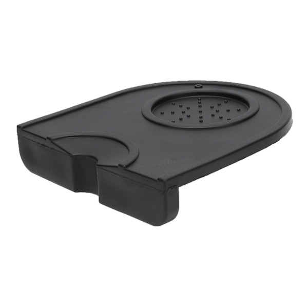 Kaffe Tamper Pad Silikone Anti Slip Tamper Måtte Blød Harmløs Hjørne Tampe Måtte til HusholdningSort