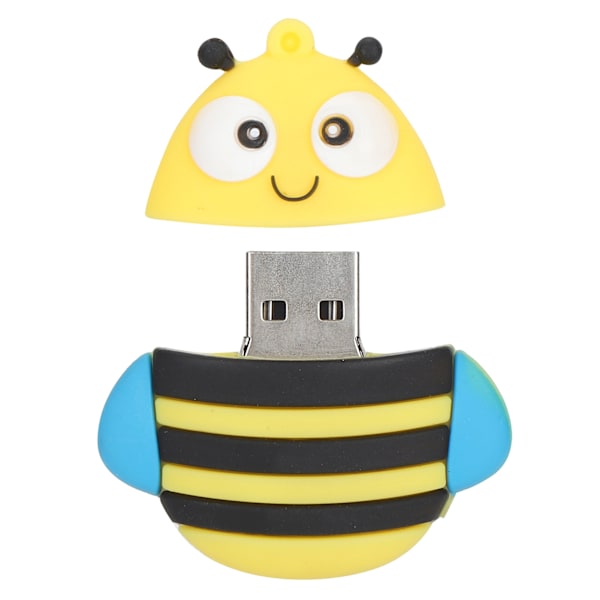 USB Flash Drive Optional Storage Bee Shape USB Memory Stick for Store Transfer Data16GB