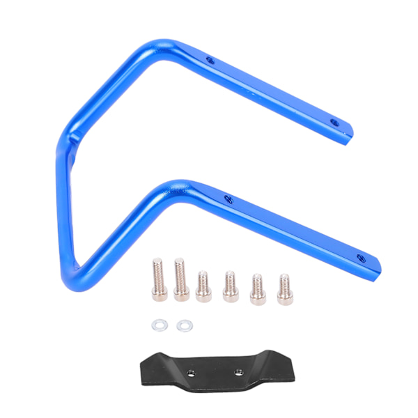 Sykkel setepinne flaskeholder konverter sykkelsete bak dobbel vannflaskeholder adapter blå