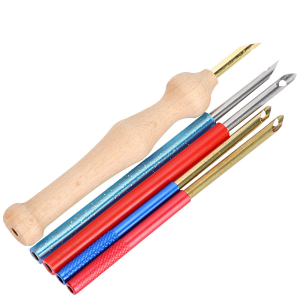 DIY Broderipenna Hantverk Stickning Sömnad Verktyg Tråd Stansa Nål Sy Tillbehör