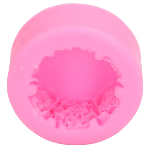 Silikone Fondantform Rosamønster Meget Holdbart Nonstick Design Bredt Anvendte Silikoneforme