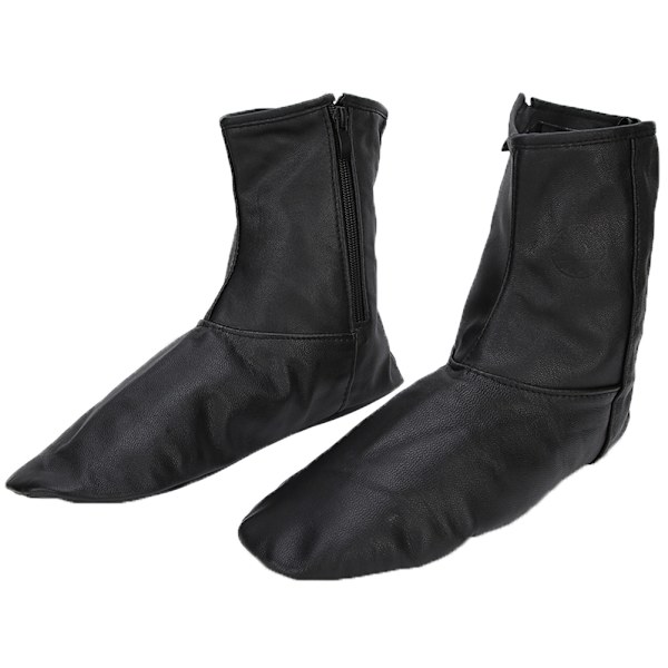 1 par kæmmet bomuld unisex lynlåsstrømper muslimske sokker holder varmen vintergudstjeneste Supply Black 42