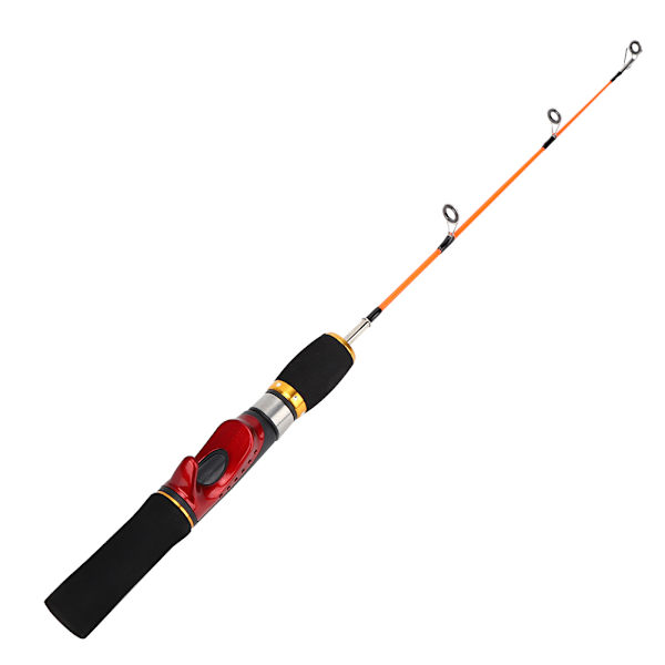 52cm isfiskespö Två sektioner Tre Guide Ring FRP Fiber Material Tillbehör