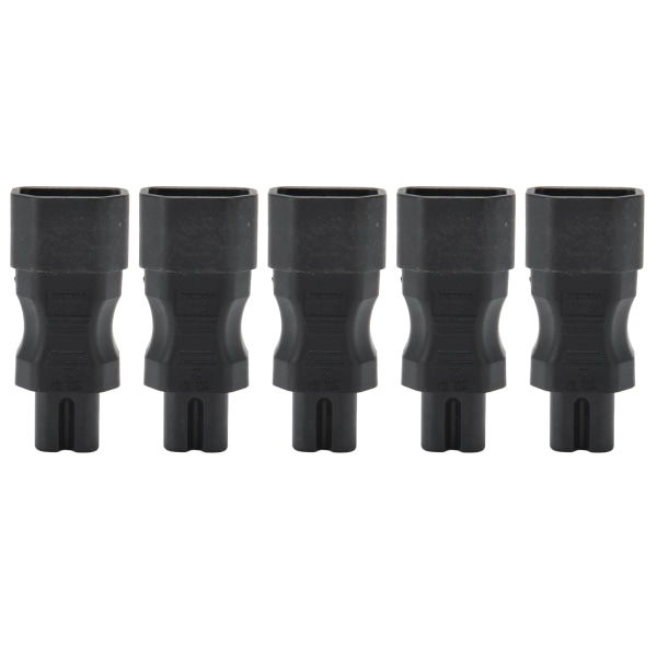 5 st IEC320 C14 till IEC320 C7 power IEC320 C14 till C7 nätsladdadapterkontakt för power UPS PDU-server