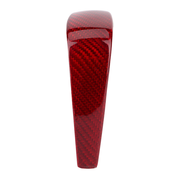 Deksel for girskiftknapp i karbonfiber, passer til 1/3-serie / X1 E90 E92 E93 E87Rød