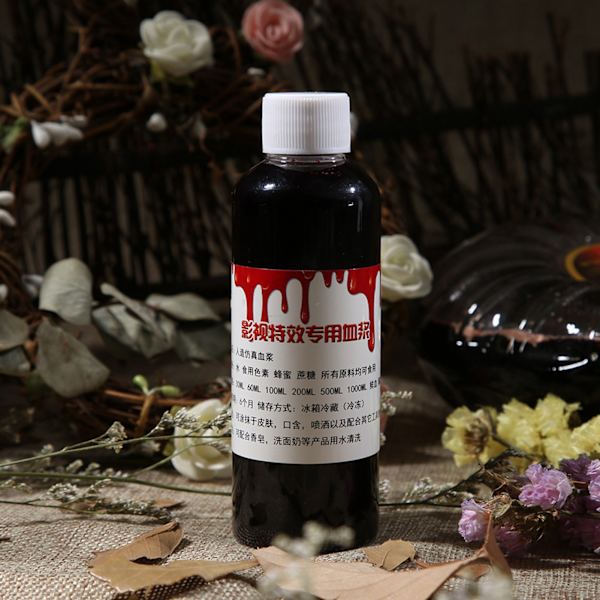 100ml professionelt falsk blod Special Halloween sår ar Zombie Fancy Make Up Fake Blood