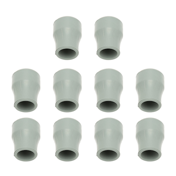 10 STK Gummibuffer Udskiftning af krykkespidser Skridsikker stokspidsbeskytter 22 mm indvendig diameter