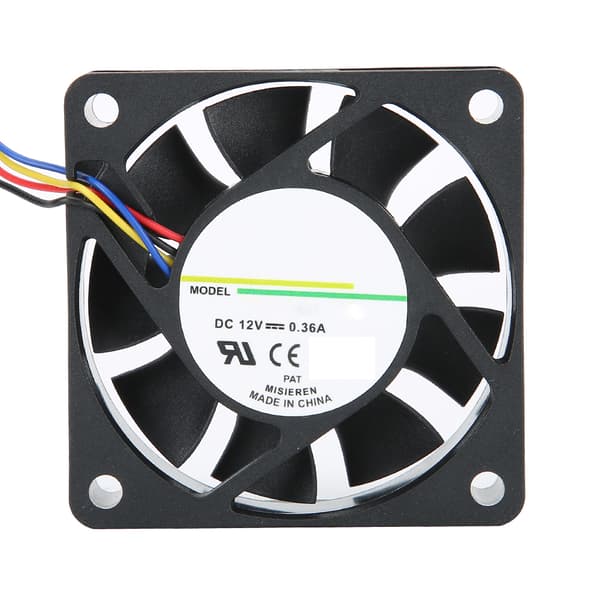 6cm 12V 0.36A Køleventilator 5400RPM Lav Støj Køler Køleplade til Computer CPU