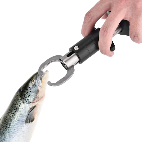 Digital våg fiskegrepp i rostfritt stål fiskläpp gripare elektronisk viktskala