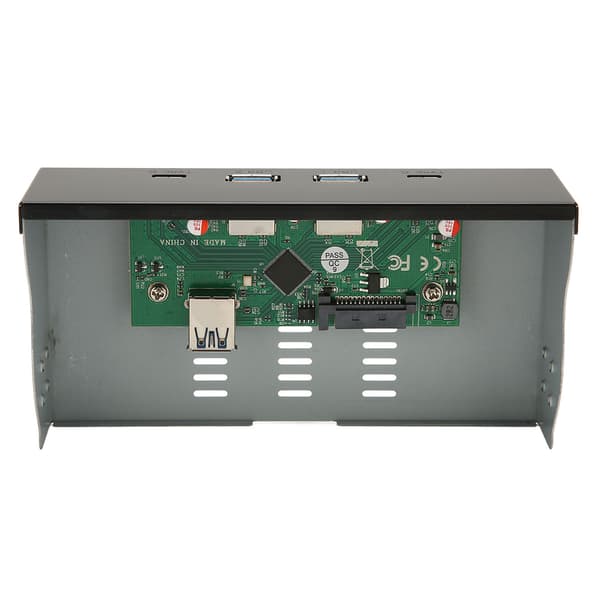 USB-frontpanelhub 10 Gbps 2 USB A 2 USB C USB 3.1 Gen 2 4 porter høy ytelse 5,25 tommer frontpanelhub for OS X PC
