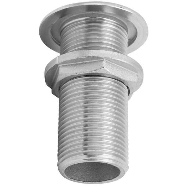 Gennemføringsfitting Stik Rustfrit Stål MJS022 Udløbsfuge til Både Yacht Slange 1 tomme