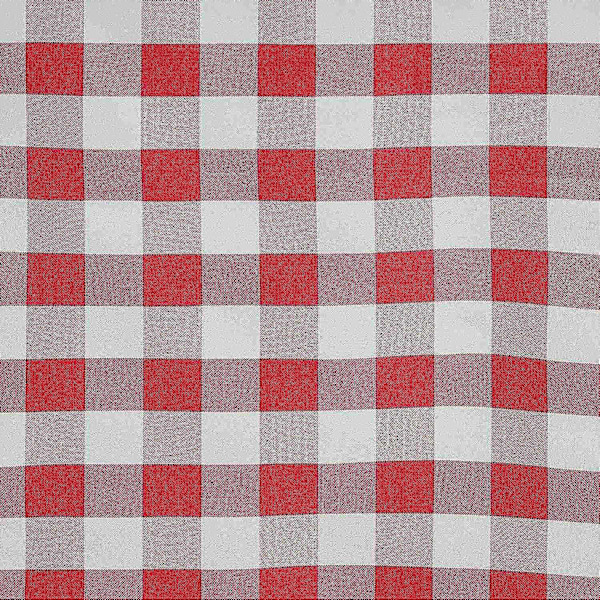 2025 Nye Festartikler Rød Og Hvid Ternet Buffalo Plaid Gingham Stof Rektangulær Dug Til Sommer