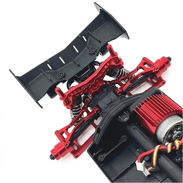 Etu- ja takakorin pilarit SCY 1/18 18101 18102 RC Crawler -auto punainen