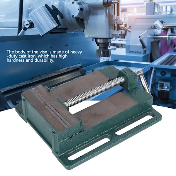 Machine Vise Yksinkertainen puusepäntyökalu Puuntyöstötarvikkeet American Fat Jaw valurauta 5 tuumaa