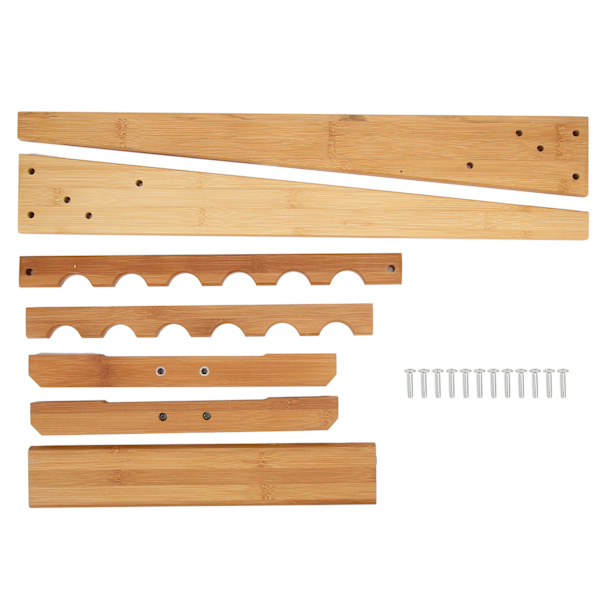 Multifunktionel fiskespöholder 6 position husholdning fiskestang display rack arrangør
