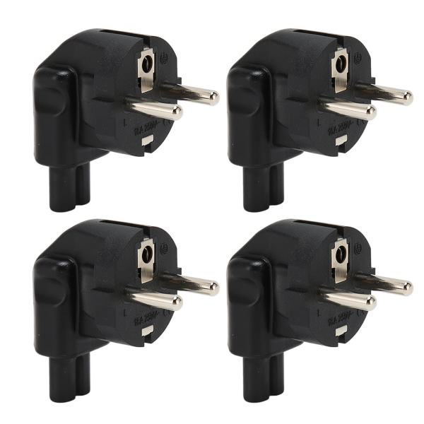 4 kpl EU4.8MM to IEC320 C7 power Universal standardi tietokoneen power EU Plug 100-250V