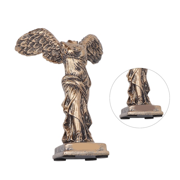 Gudinna Staty Resin Utsökt Unik Gudinna Figur Halsbandshållare Stativ Heminredning Present