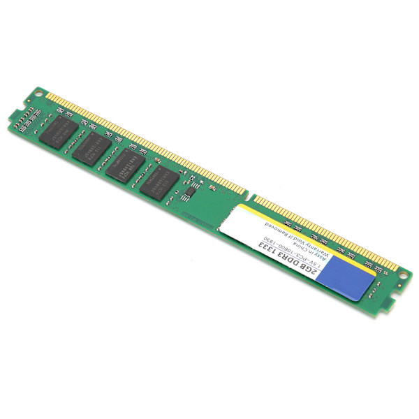 Xiede pöytätietokoneen muistimoduuli DDR3 2GB 1333Mhz PC3‑10600 1.5V täysin yhteensopiva tallennustila