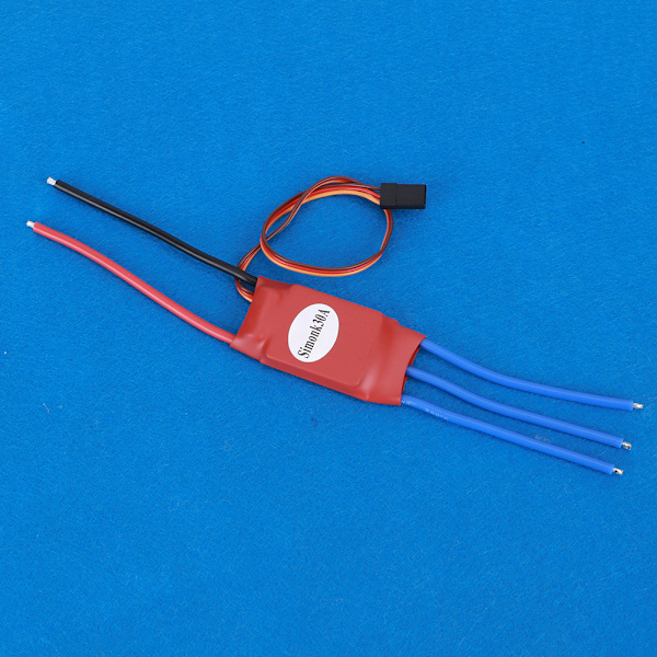 30A ESC elektroninen nopeudensäädin ESC nelikopterille drone RC -osan lisävaruste Punainen
