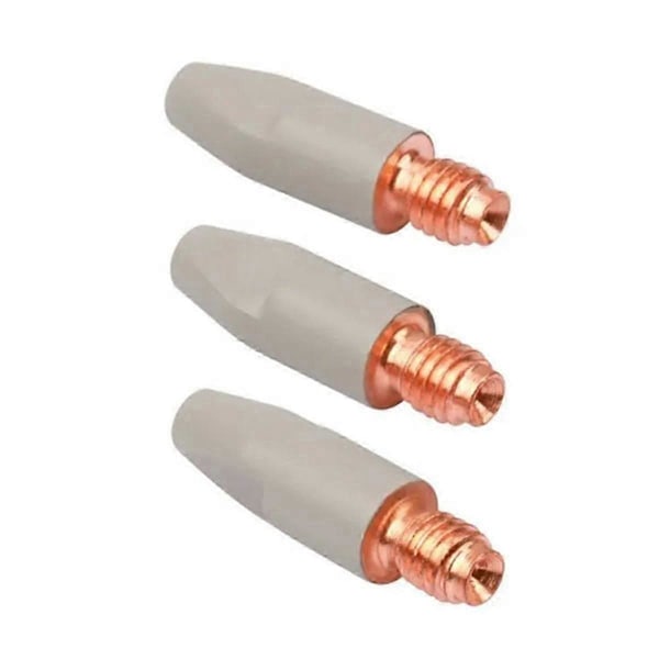 10 stk. 24KD Svejsning Kontakttips Belægning Beskyt M6 Gasdyse Tip 0,8 mm MIG Svejselygte Svejsning