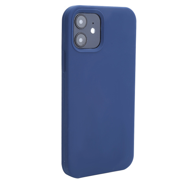 Silikonikotelo suojakotelo matkapuhelinkotelo tukee langatonta latausta sopii iPhone 12/ProBlue