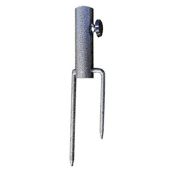 Jordspyd for parasoll Parasollfeste Jern Parasollfot Parasolltilbehør Balkongfeste For Parasollstenger Tykkelse 28-32mm