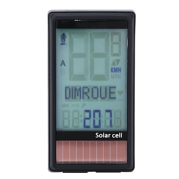 PVC Mountainbike Computer Vandtæt Cykel Speedometer Cykel Tilbehør