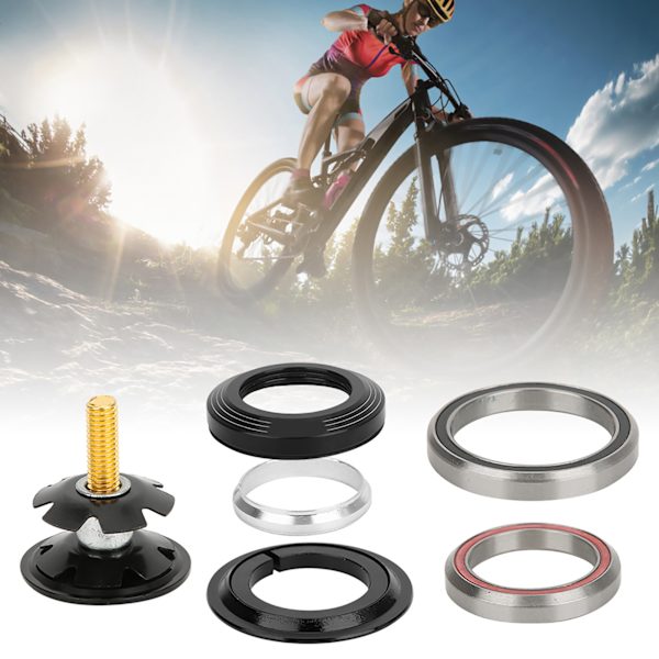 42 mm/1,7 tommer 52 mm/2 tommer Mountainbike tilspidset lige rørgaffel Headset lejetilbehør