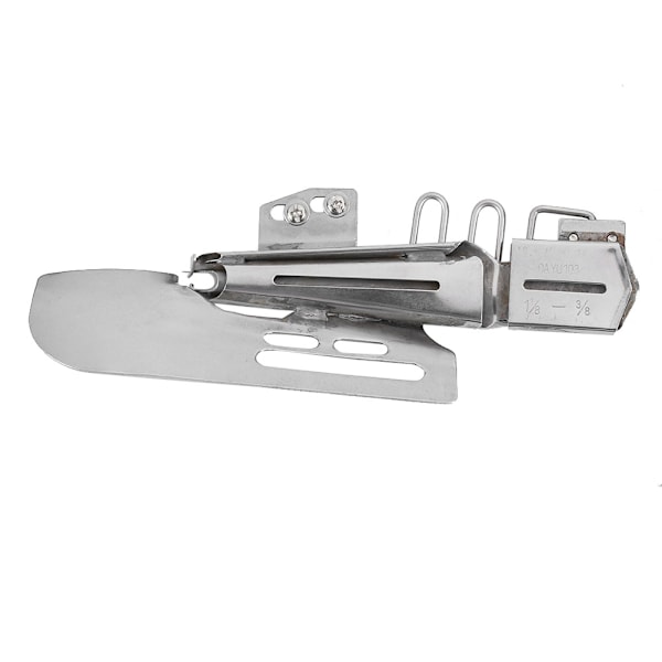 Overlock-kansi, suorakulmainen helma, teollinen ompelukoneen kansiokiinnike, kaksinkertainen taitto 3/8 1cm/0,4 tuumaa