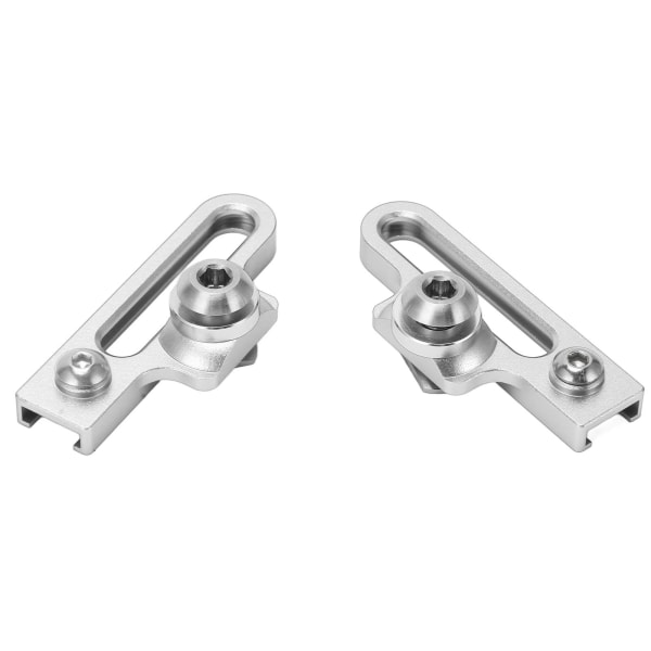2 stk cykel C klemme bremseklods aluminiumslegering forlængelse C Caliper Adapter Bremser til landevejscykler Sølv