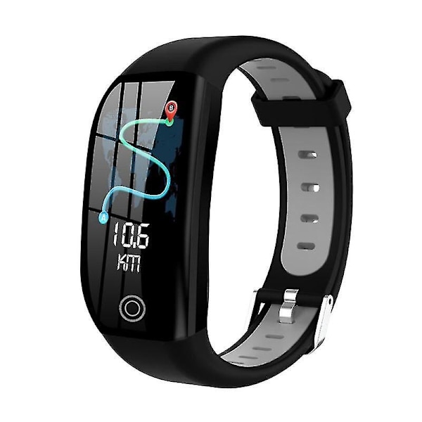 Samsung Smart Armbånd med GPS Tracker, Pulsmåler og Blodtryksmonitor - Sort