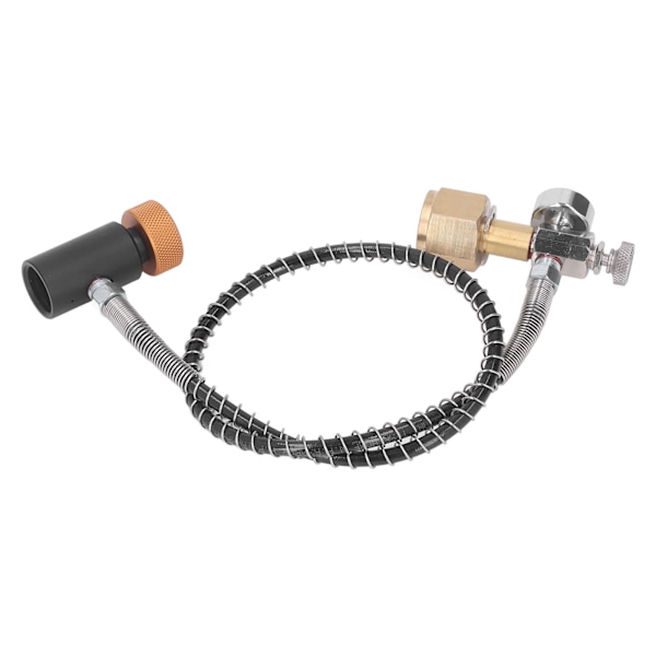 Soda Remote Hose CO2 Tank Cylinder Refilling Adapter med 24 tommers høyt trykkslange for Soda Can Connector CGA320 Til TR21 4