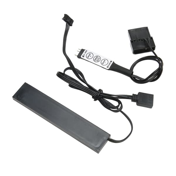 RGB Lyseffekt Bundkort Lille 3-benet 6-benet Interface Chassis Grafikkort Trolys med Controller
