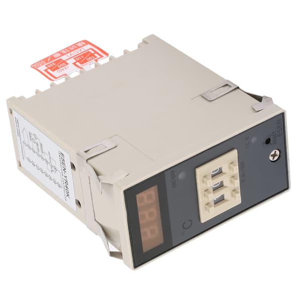 E5EM Digital Termostat 0-399 Graders Temperaturregulator Med K-Typ Termoelement