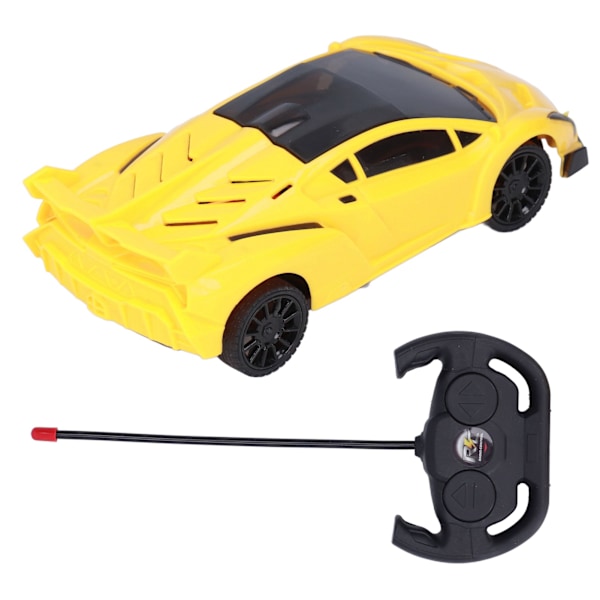 1:24 Fjärrstyrd bil Hög hastighet Elektrisk sport racing leksak Trådlös RC bil Gul
