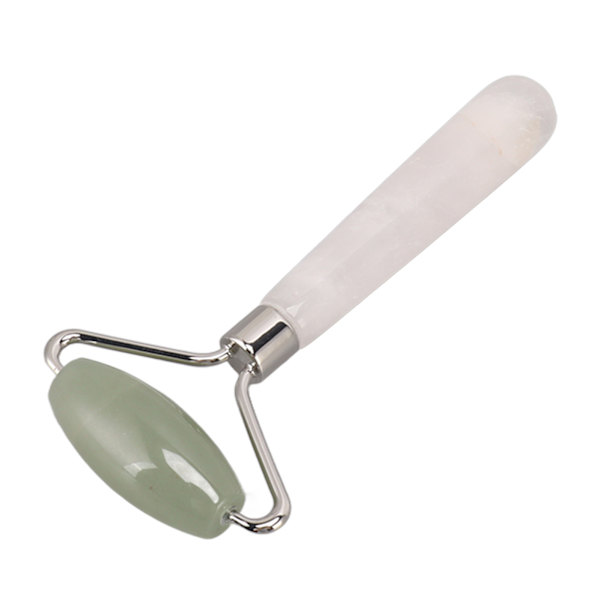 Jade Roller Handgjord Hudstramande Finpolerad Reducerande Puffiness Ansiktsmassager Roller Ansiktsroller Hudvård