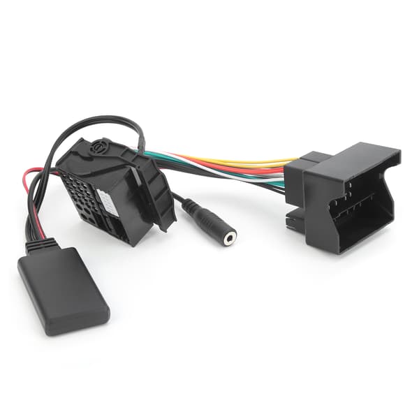59,1 tuuman Bluetooth 5.0 AUX-kaapeliäänisovitin mikrofonilla, sopii malleihin E60 E63 E64 E65 E66 E87