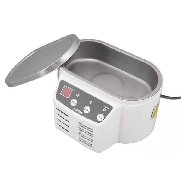 WK968 Touch Type Ultralydrenser Ultralyd Smykkerenser Maskine til Rengøring af Smykker Kredsløbskort Briller Hardware EU Stik 220V