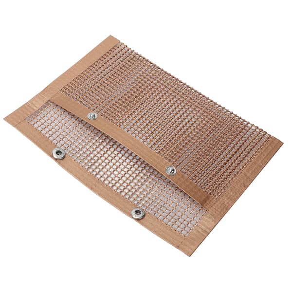 Non-Stick Grillbagepose i PTFE, Varmebestandig Genanvendelig Mesh til Picnic