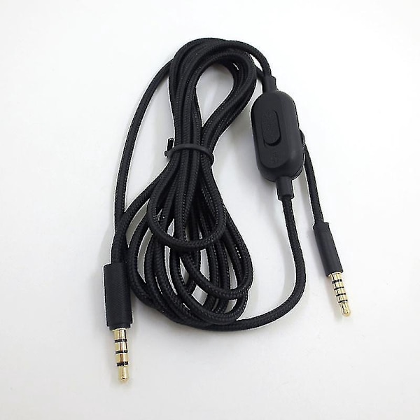 Headset-kabel kompatibel med G433 G233 Gpro X Universal Spillheadset Lydkabel 2m