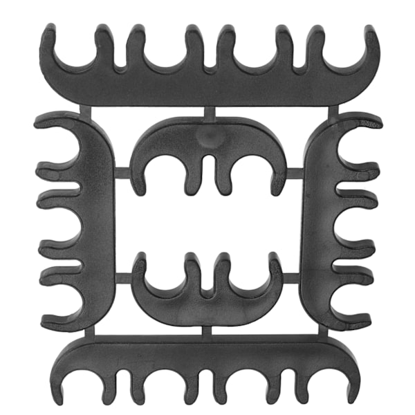Tändkabeldelare 8mm ABS Svart Slitstark Värmebeständig Hållbar Separator Klämma