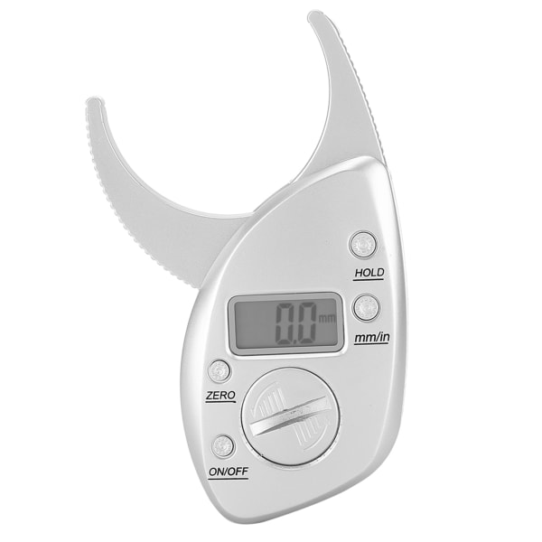 Body Fat Caliper Digital Display Hög noggrannhet Batteridriven kroppsfettmätning