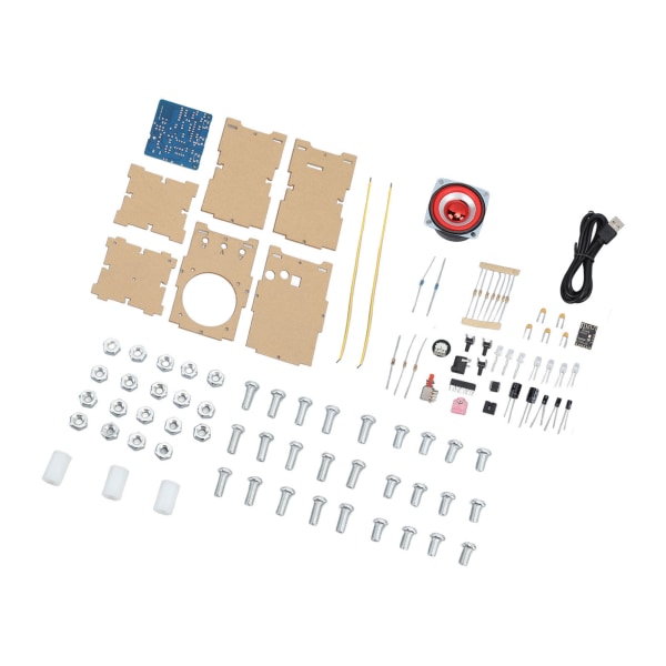 DIY Bluetooth-högtalarkit Elektroniskt ljud Hemmastereo Projektkit för Lödningsträning Skolutbildning Reservdelar