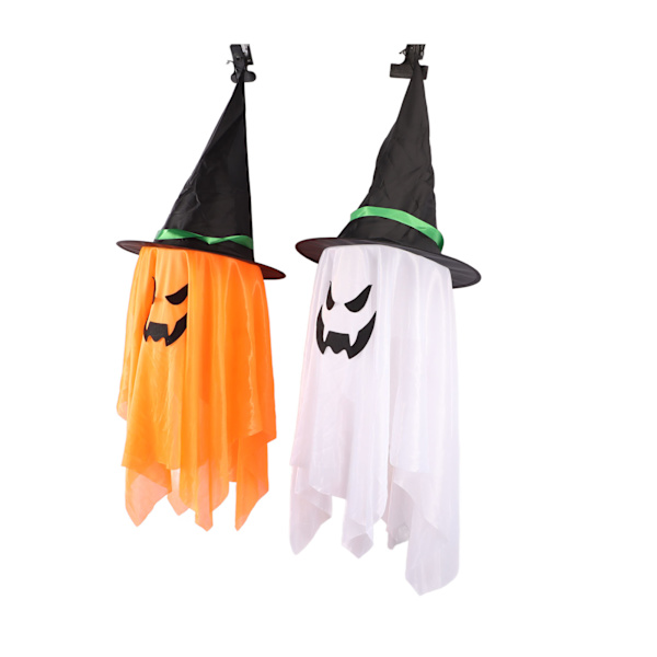 Ghost String Lights Klart mønster Spooky Atmosfære Batteridrevet LED Ghost Lights for Party Decoration Family