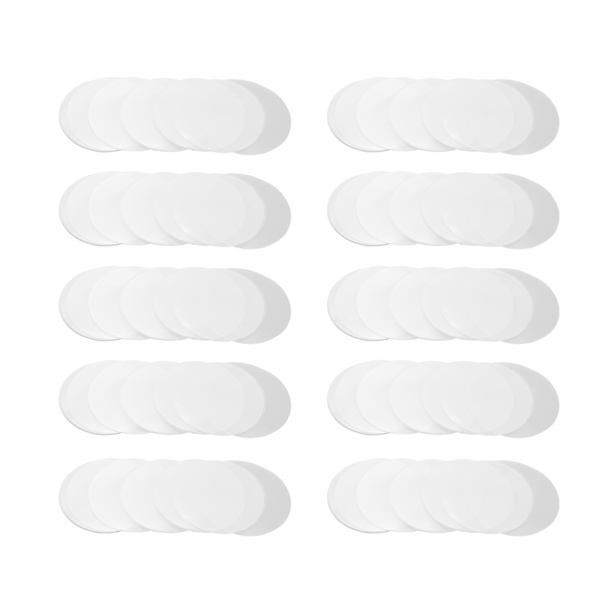 200 st Transparent Badge Film Skyddande Klar PVC Multi Purpose Badge Knappfilm för Craft DIY Skydd 32MM
