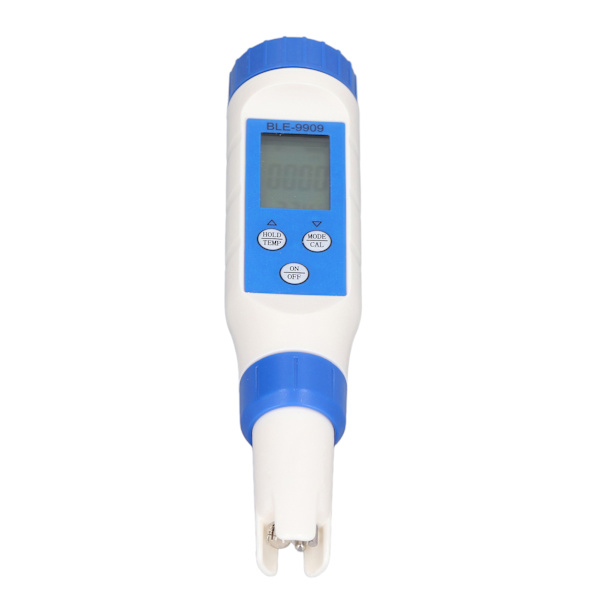 5-i-1 Vattenprovningsmätare Bluetooth5.2 PH TDS EC SALT TEMP APP-kontroll Smart Testpenna för simbassänger Fisk Tankar