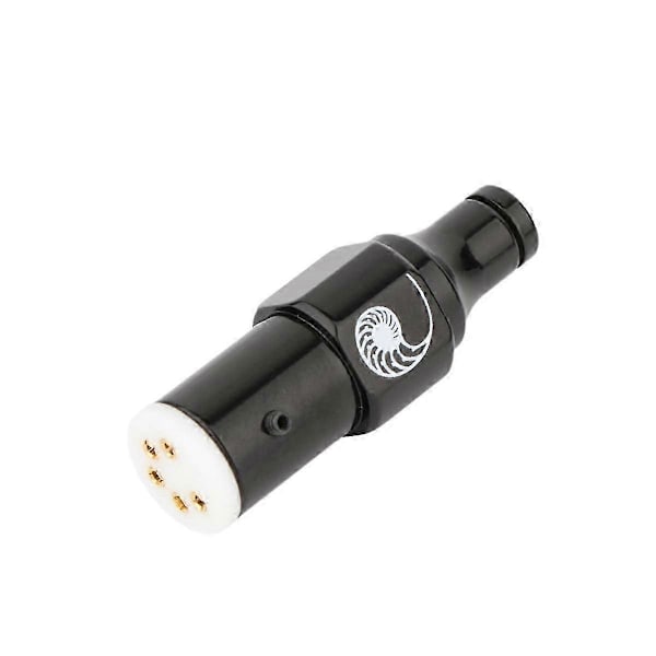 Hifi Vinyl LP Phono Fem-Pin 5-pin DIN Plugg Sete Hunn DIN kompatibel med AMP Audio Tonearm Linje Signalkabel