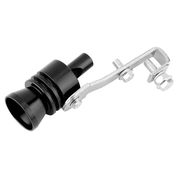 Universal Bil Eksosrør Turbo Fløyte for Bil ATV SUV Auto Tilbehør (Svart)