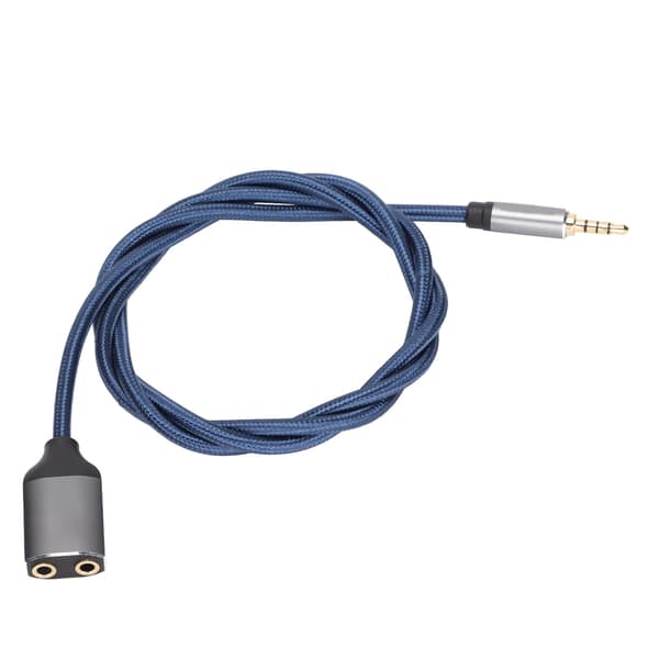 Headsetadapter 3,5 mm Aux Stereo Audio 1 han til 2 hun Audio Mikrofonstik Headset Splitter til computer