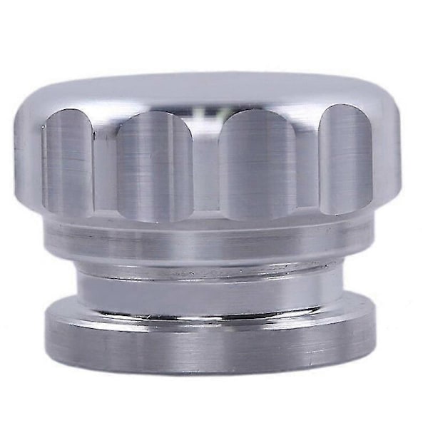 2\" 51mm Aluminiumslegering Svejset På Påfyldningsstuds Og Autodele Modificeret Brændstoftankdæksel Sølv